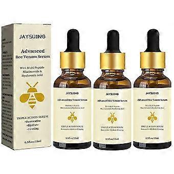 3Pcs Advanced Bee-Venom Serum Anti-Aging Moisturizer for Face and Neck Nourishing