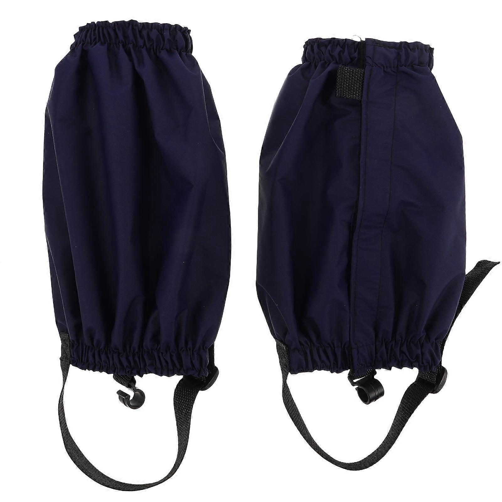 Here's a refined and professional product description based on your input:
**Short Leg Protutors (Gaiters) – Navy Blue**
**For Hiking, Skiing,