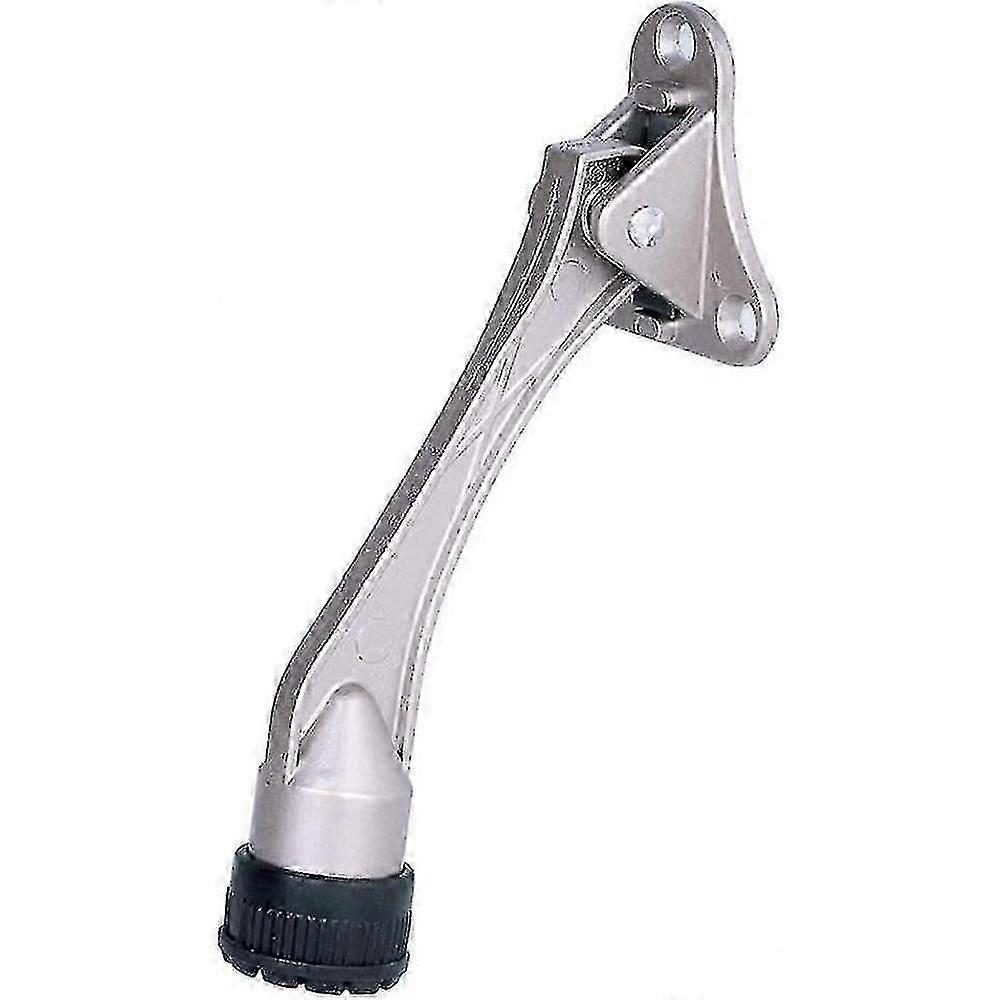 ドアストップ、重いドアと互換性のある必須の下部ドアストップ、ゴムチップとスプリングレバー付き、調整可能、簡単に置いて解放し、適切