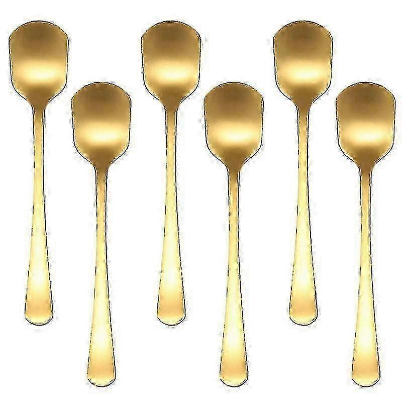 6pcs Dessert Spoons, Kitchen Tableware Set