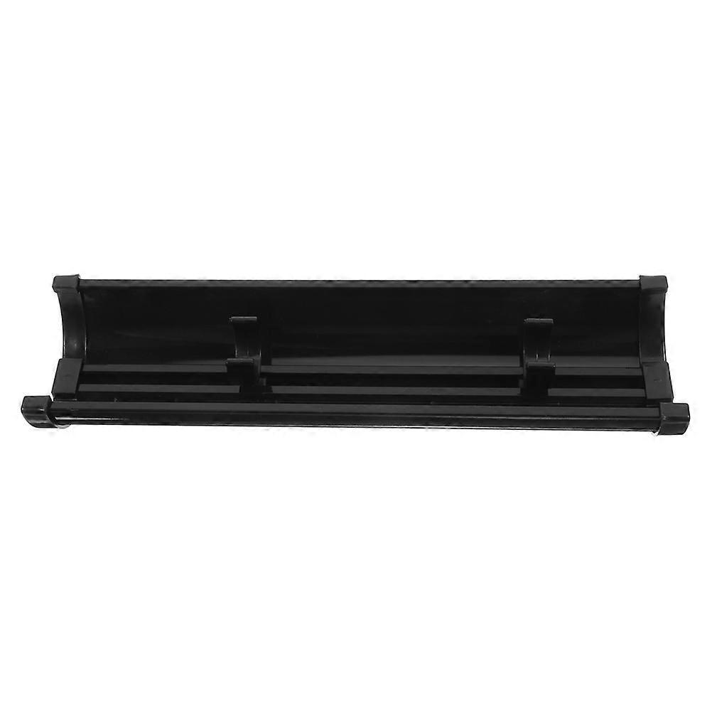 Fish Tank Light Shade Uv Lamp Cover Sleek and Modern Design Abs Black 28Cm Protecting Aquatic Environment 1Set