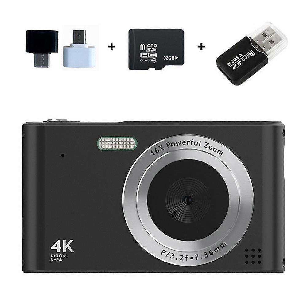 带 32G 存储卡的 4K 高清数码相机
