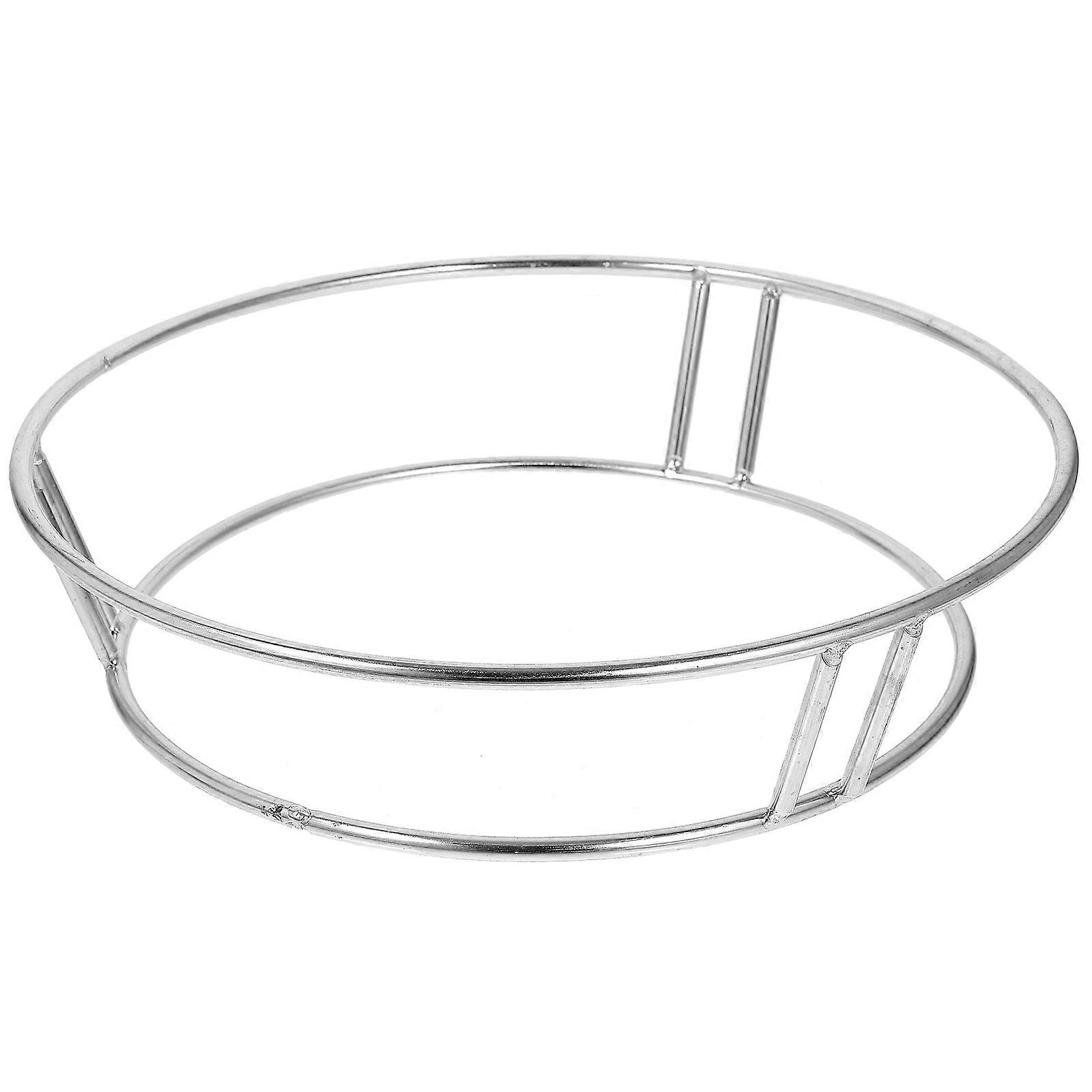 Cooking And Baking Cooling Rack Stainless Steel Pot Display Rack Home Users Storage 9.9X9.9X2.2in 1Pack