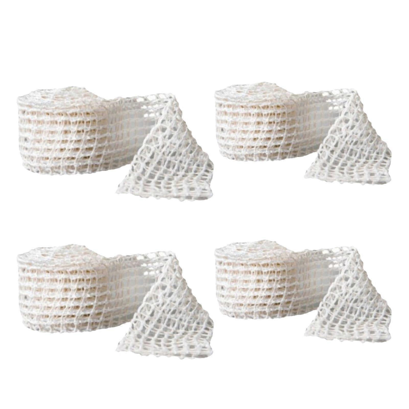 Ham Net Elastic Baking Net 4 Rolls 1m 2m Smoked Meat Poultry Butcher String Net for Kitchen Cooking Sausage Meat