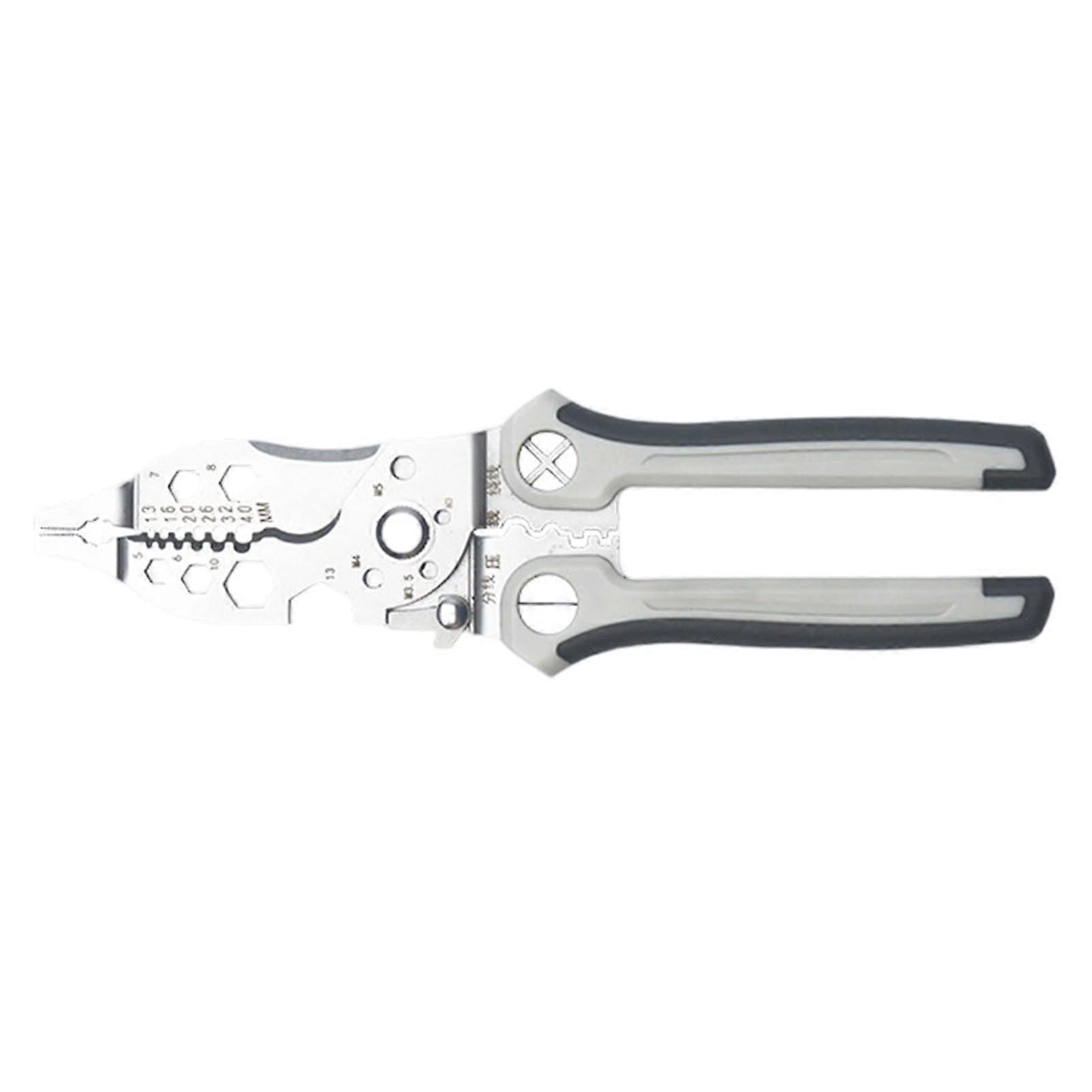 Heavy Duty Wire Stripping Tool for Network Cables and Power Lines, Insulation Stripping, Secure Connection 013e
