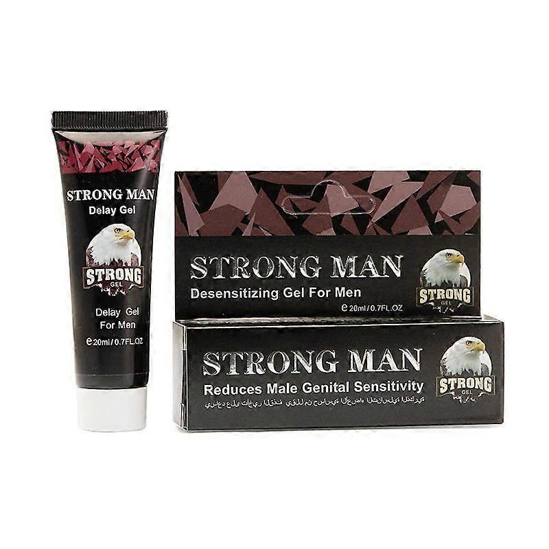 Strong Man Delay Gel reduserer mannlig kjønnsfølsomhet