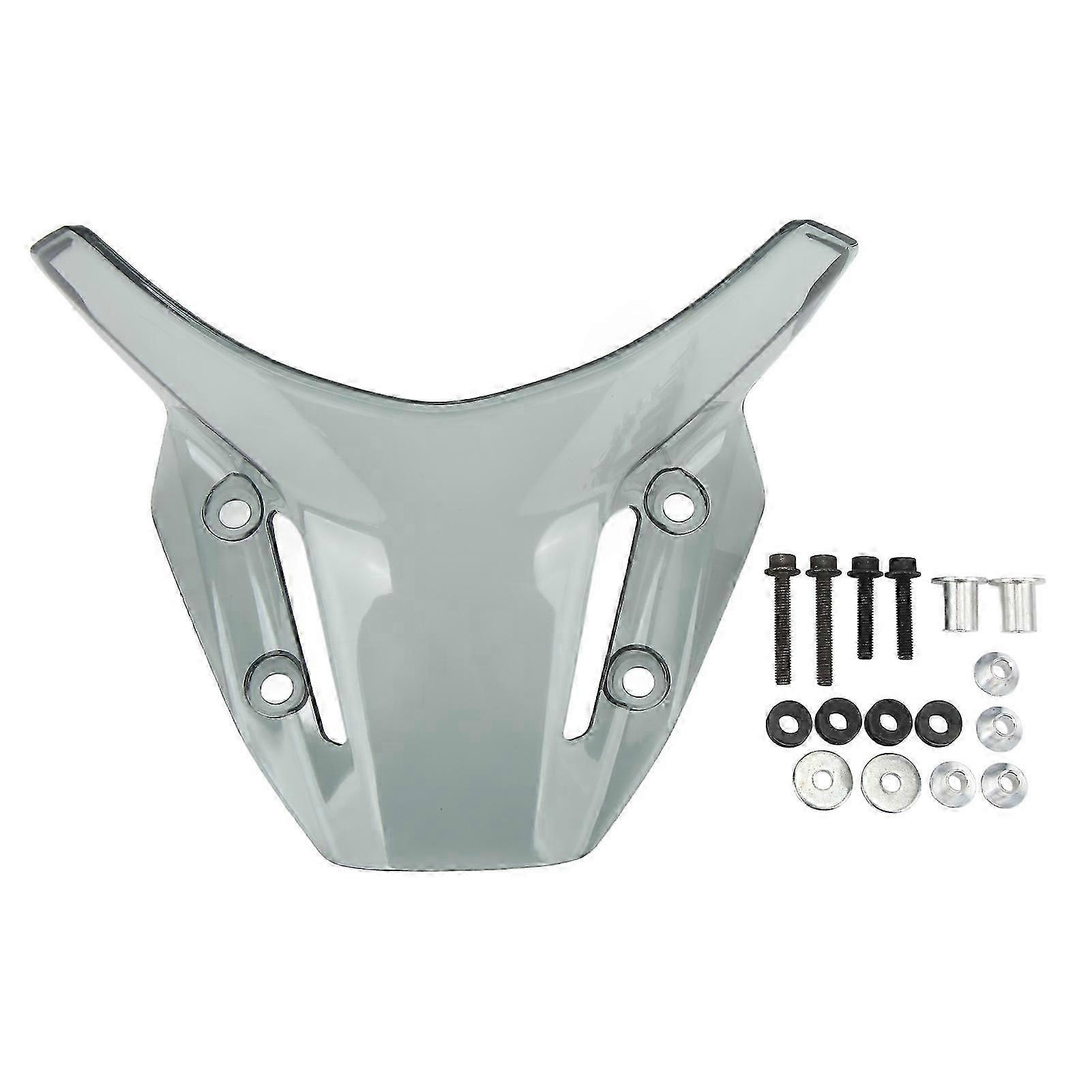 Motorcycle Windshield Windscreen Headlight Wind Screen Deflector Fairing for MT?09 2021 and Later Grey