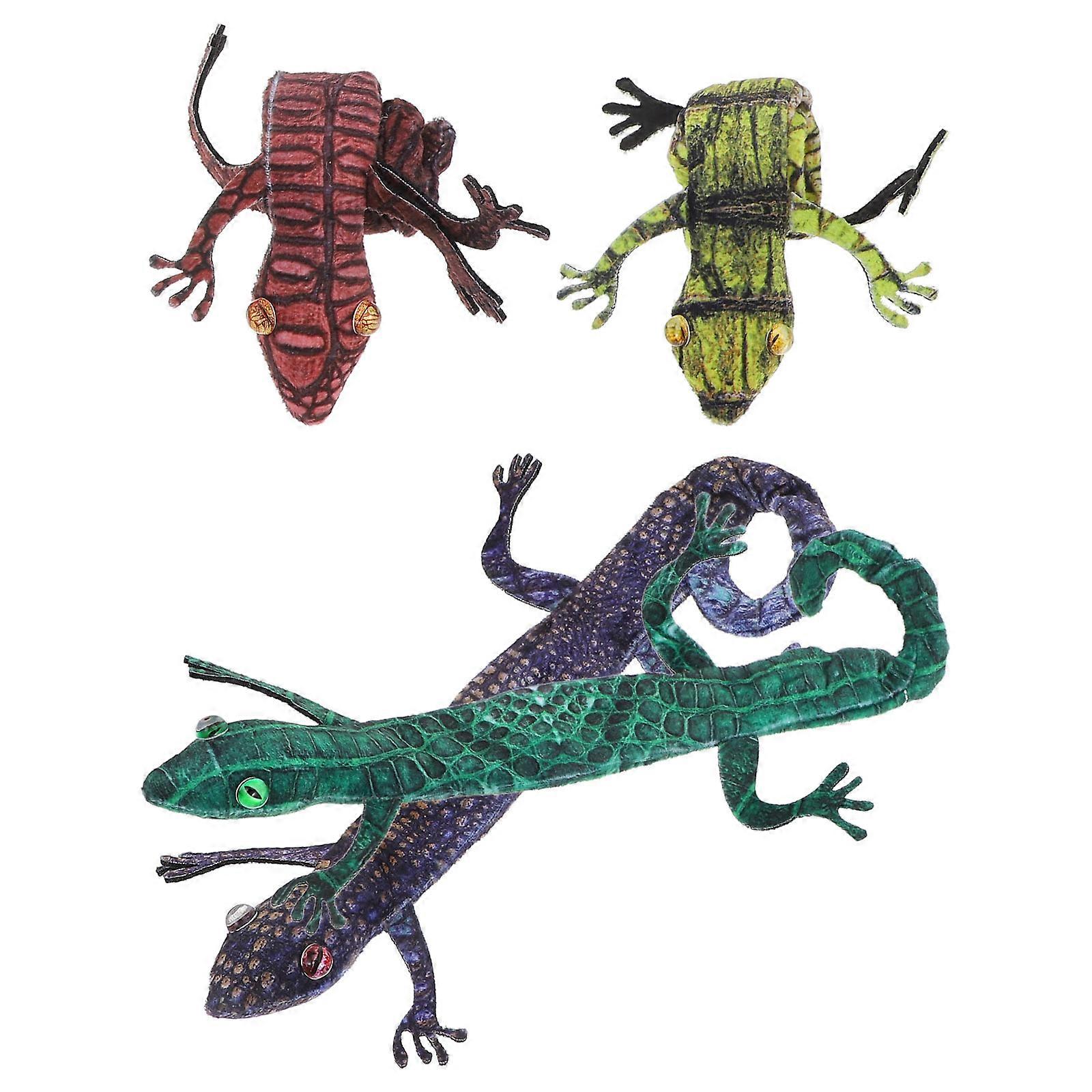 Snake Slap Bracelets Reptile Theme Party Favor Small 4Pcs