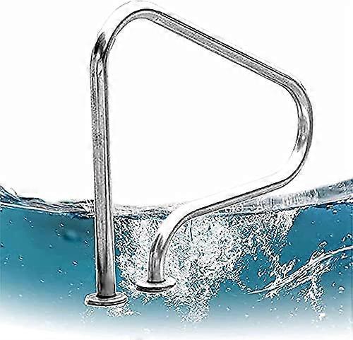 Handrail for pool with quickmount base, pool safety handrail, loadbearing swimming pool handrail (thickness 1mm).