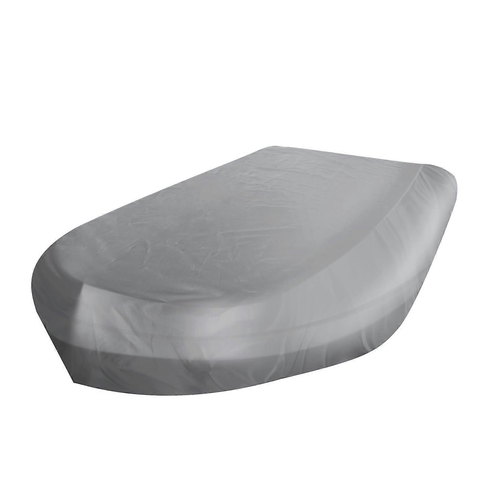 Tarpaulin for Boats, Waterproof UVResistant Cover for Kayak Canoe (Grey)