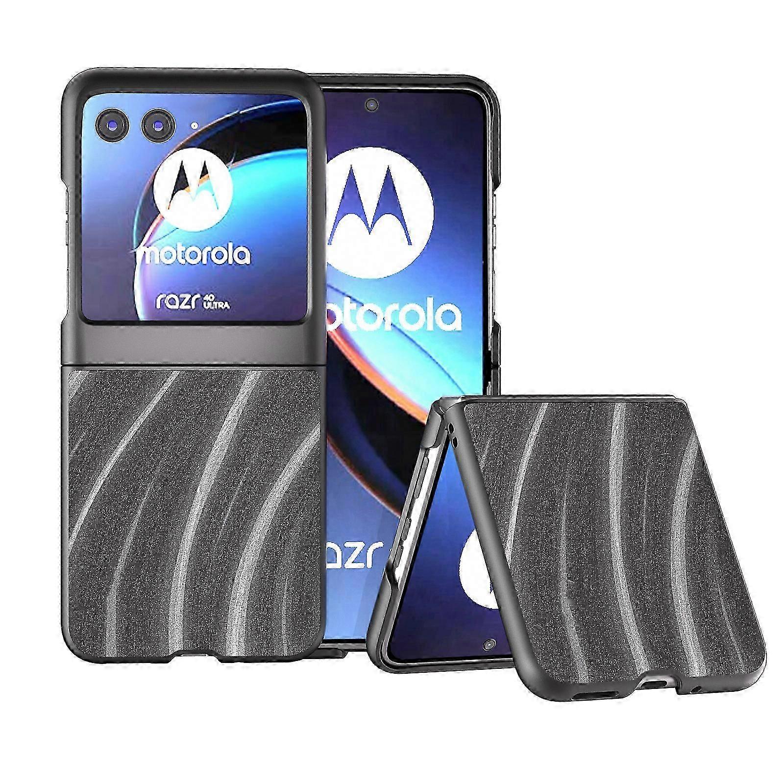 Case for Motorola Razr 40Ultra, Slim Lightweight PU Cover Case for Motorola Razr + Plus