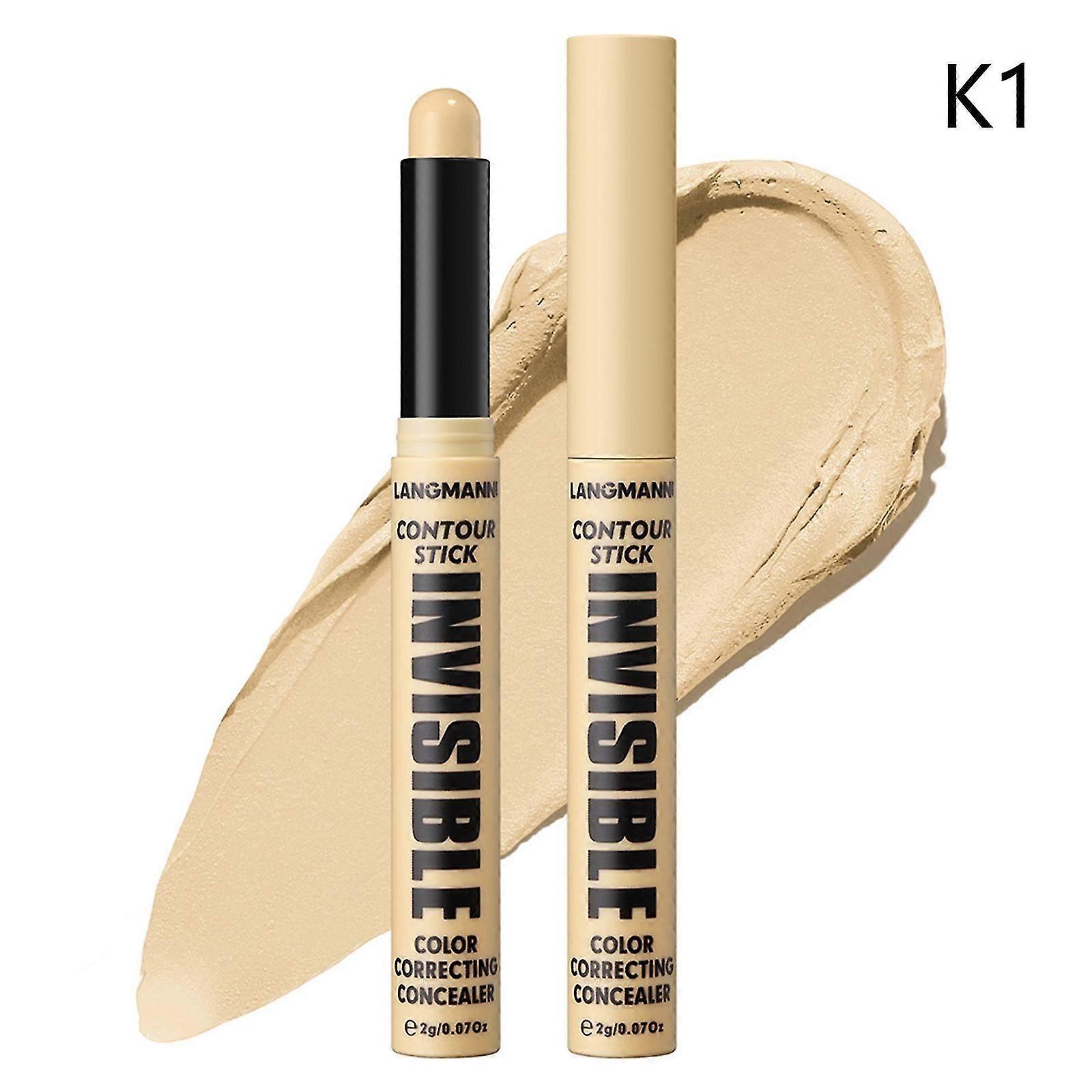 Color Contour Stick Concealer Stick Cream Palette Contour, Πολυλειτουργικό Contouring Μακιγιάζ για Highlighter Προσώπου Makeup Stick Μακράς Διαρκείας &; Waterpro