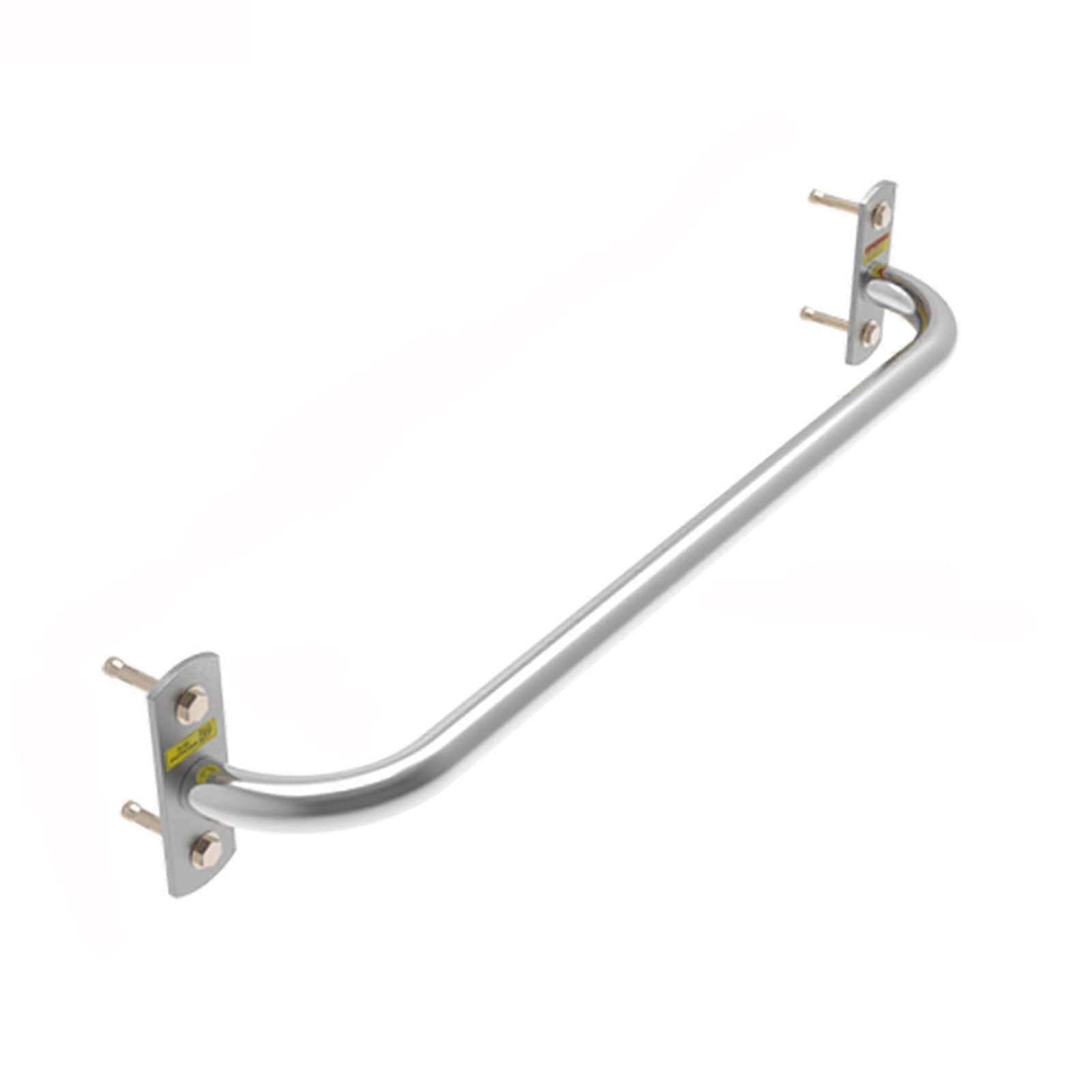 Wallmounted pullup bar, horizontal steel bars with expansion screws, installed exercise equipment for home gym, supports 200kg, Style2, 100cm.
