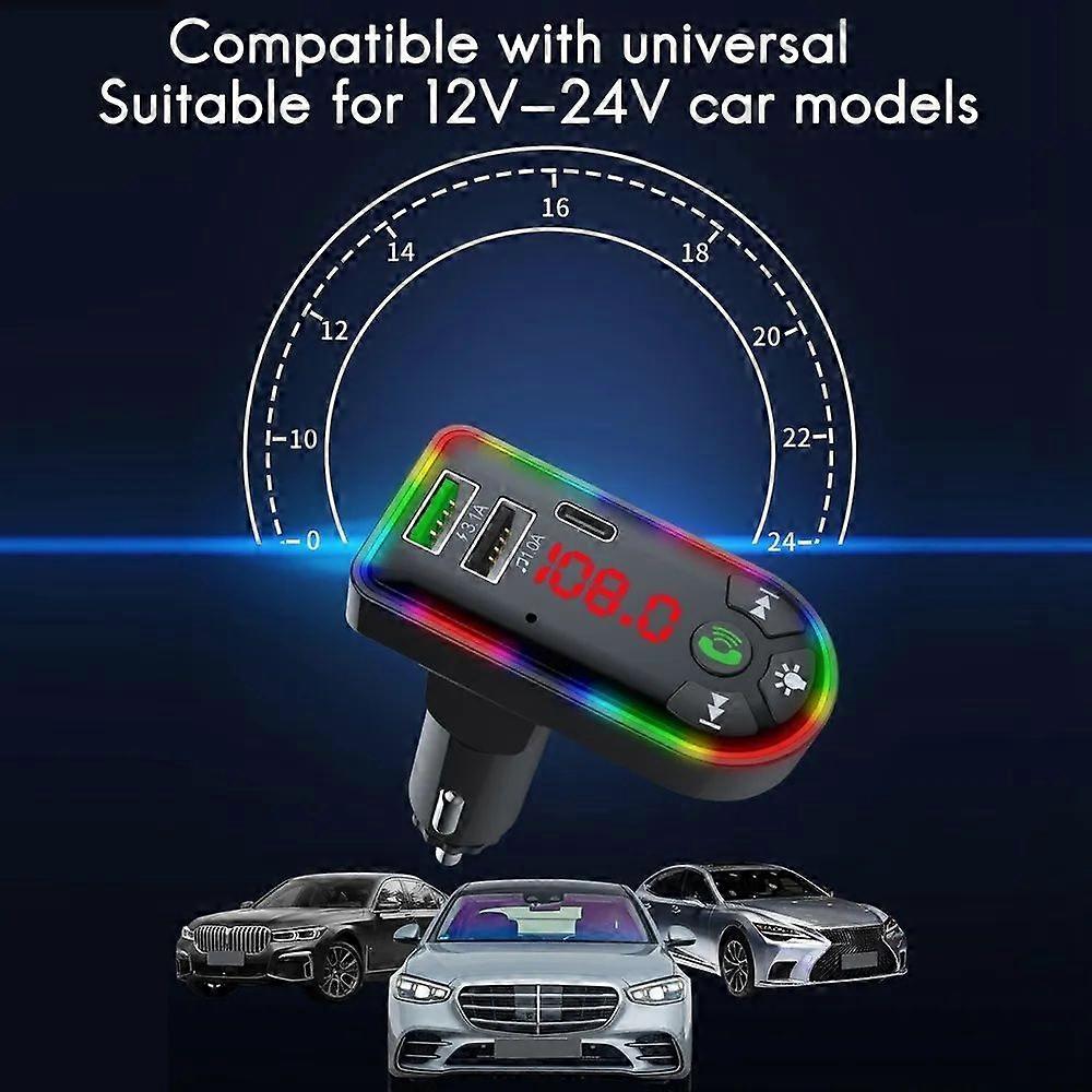 Car MP3 Player Wireless Hands-free U Disk TF Music Player