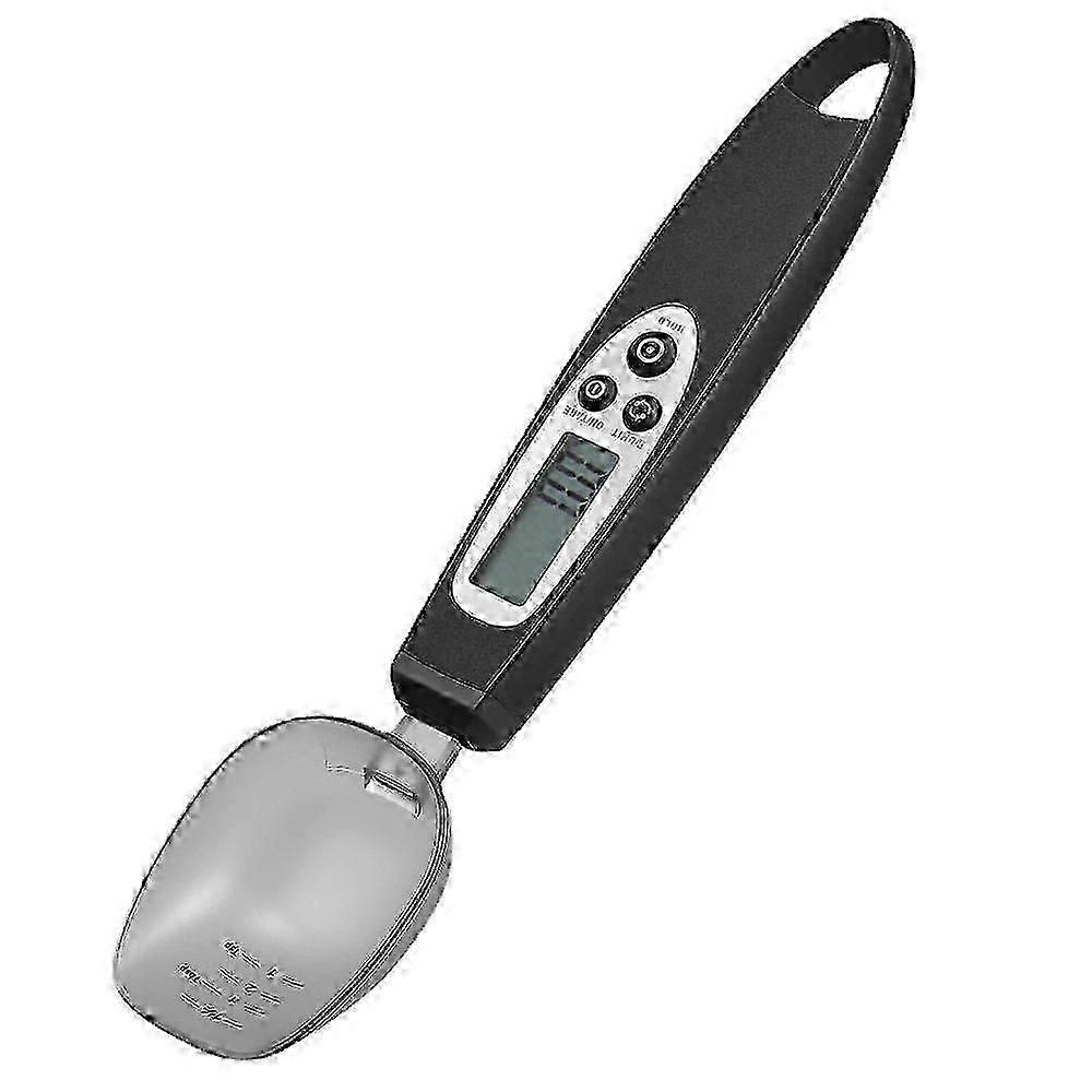 Digital kitchen scale with spoon