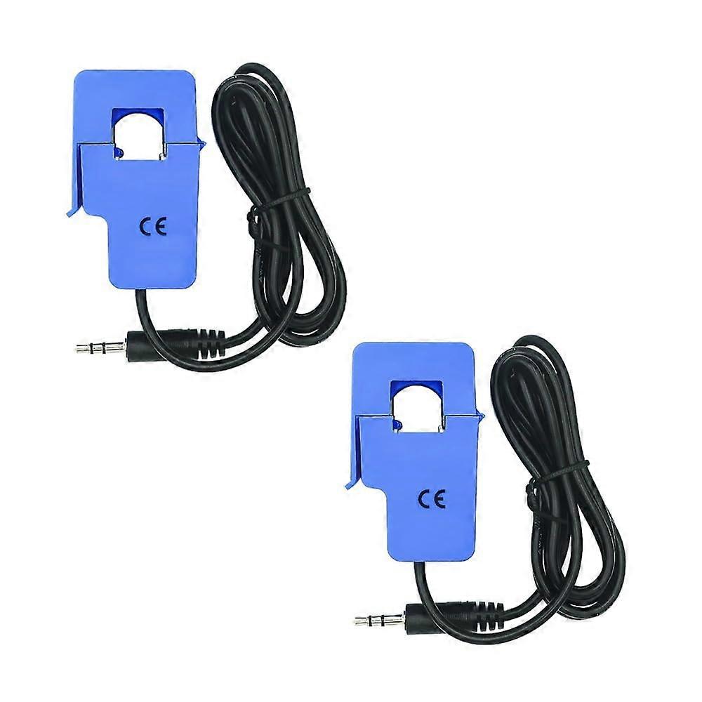 SCT-013-000 Current Transformer Sensor, 2-Pack, 20A 1V Output, Compatible With SCT-013-020