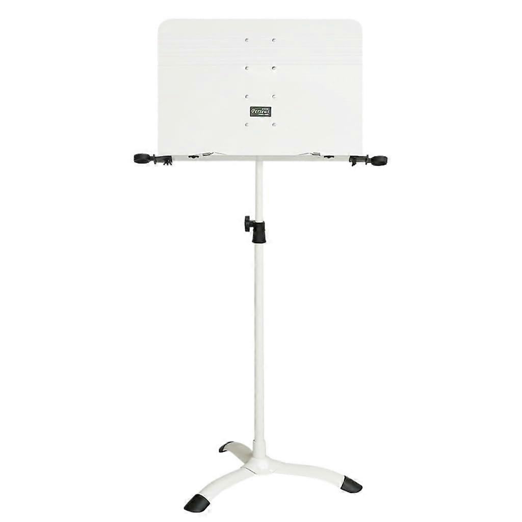 Music Stand, Guitar Music Stand, Portable, Foldable, Guzheng, Violin, Drum, White