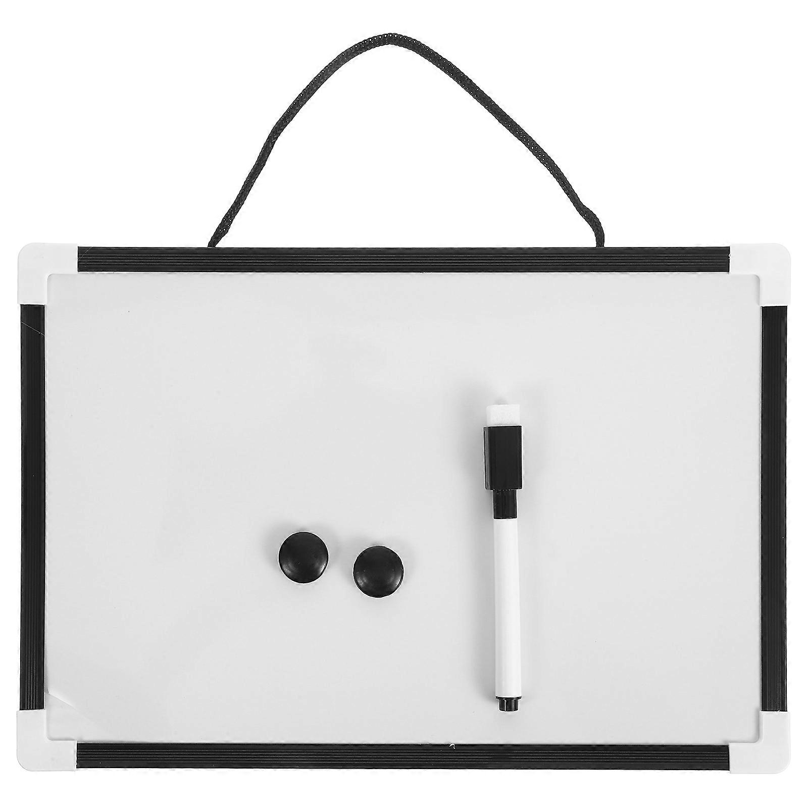 Small Whiteboard Doodling Message Leaving Office Tool 30.00X20.00X1.00CM Black 1Set