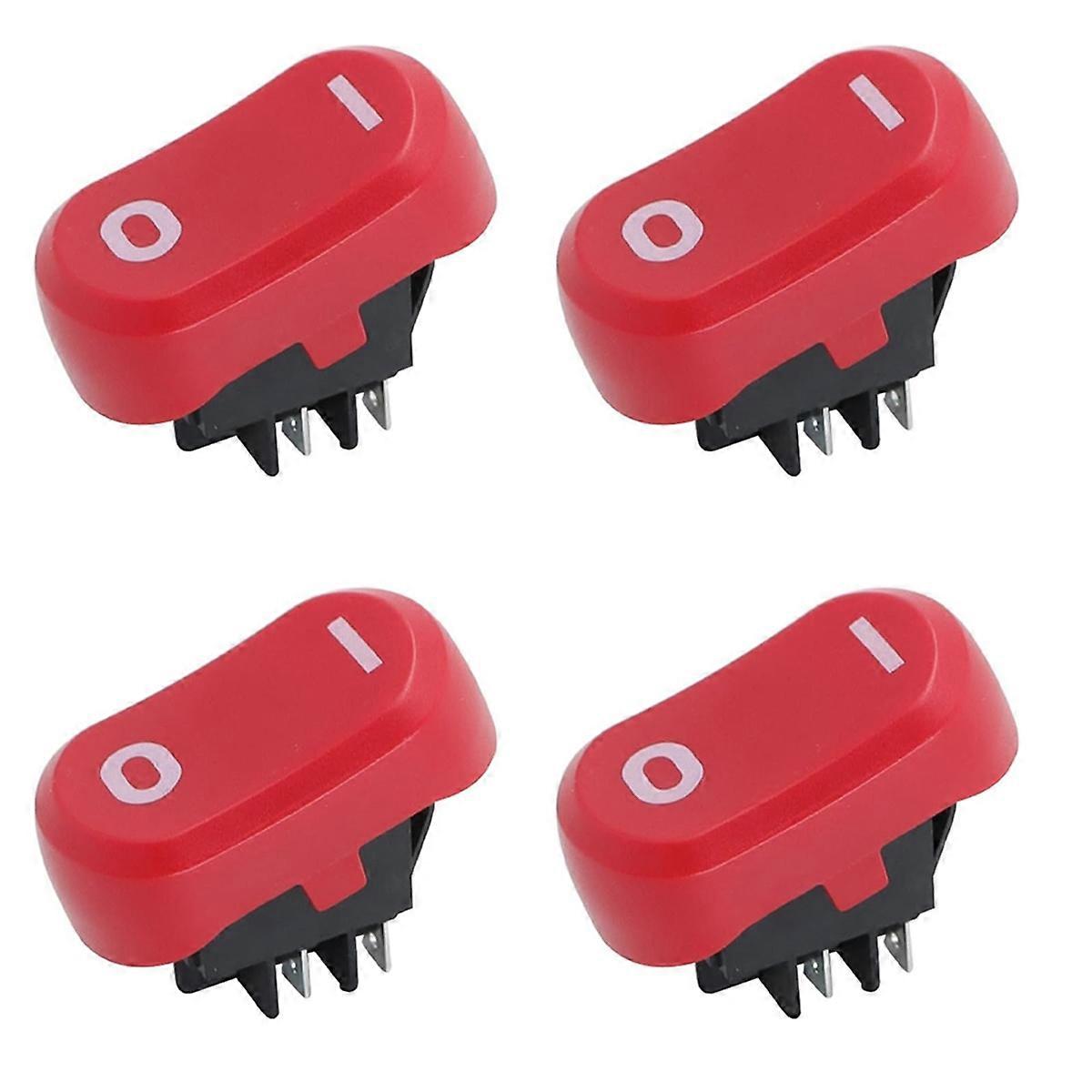 4pcs Replacement Vacuum Cleaner Switches Switch Motor Power Supply Switch Vacuum Cleaner Accessories