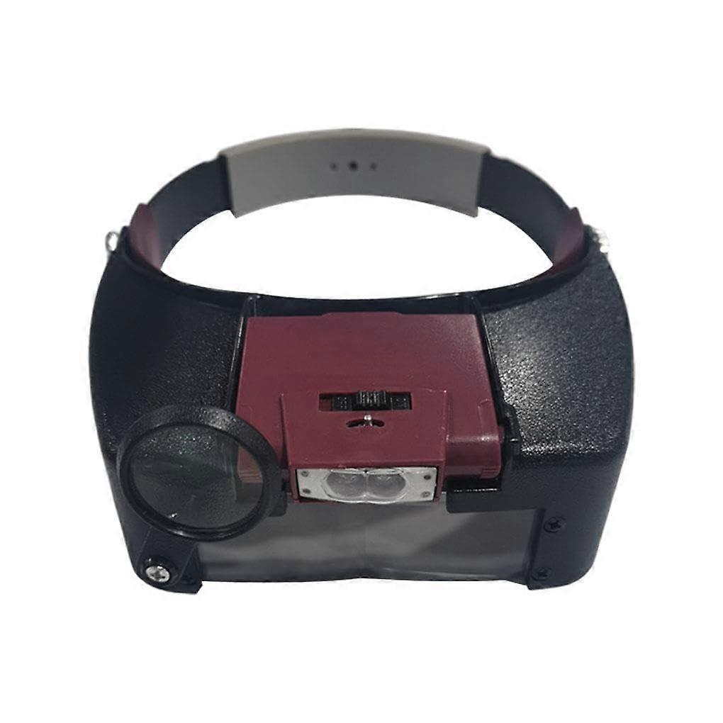 Kopflupe Headmounted magnifier Stirnband Headband beleuchtet Illuminated portable heads Lupe Magnifier