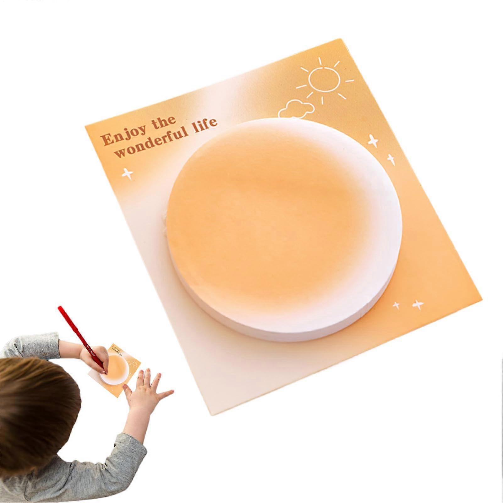 Posted Notes Sticky Note Pad GradientColored Memo Notes, SelfAdhesive Notes for Home Office