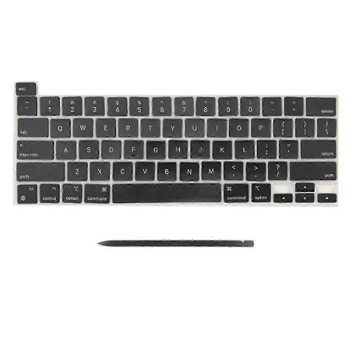 1 Set Keycap for Pro Retina 13-Inch M1 A2338 Keyboard Cap EMC 3578 - U.S. Edition Replacement Keys