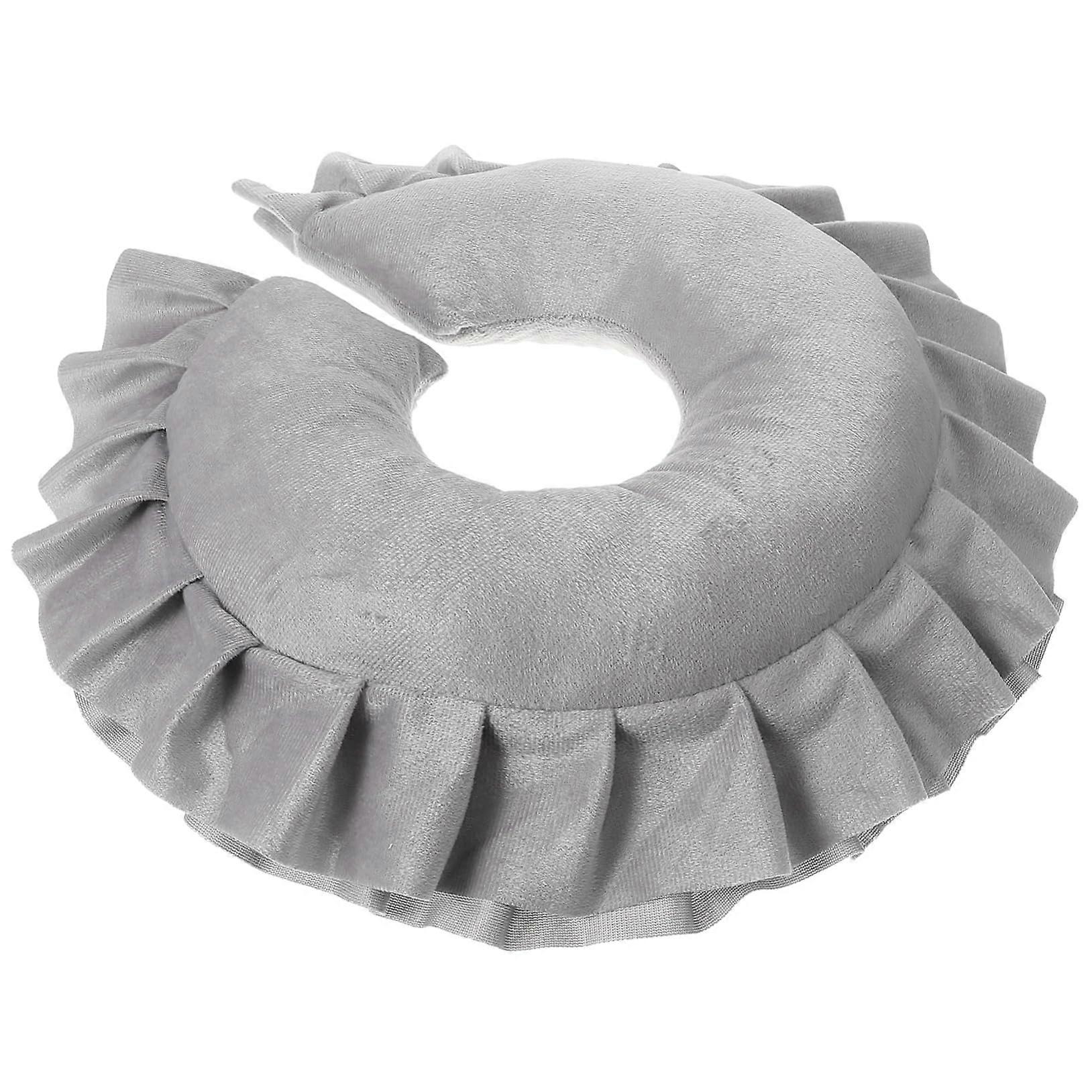 Facial massage cushion pillow for spa with breathable hole design, washable and stable