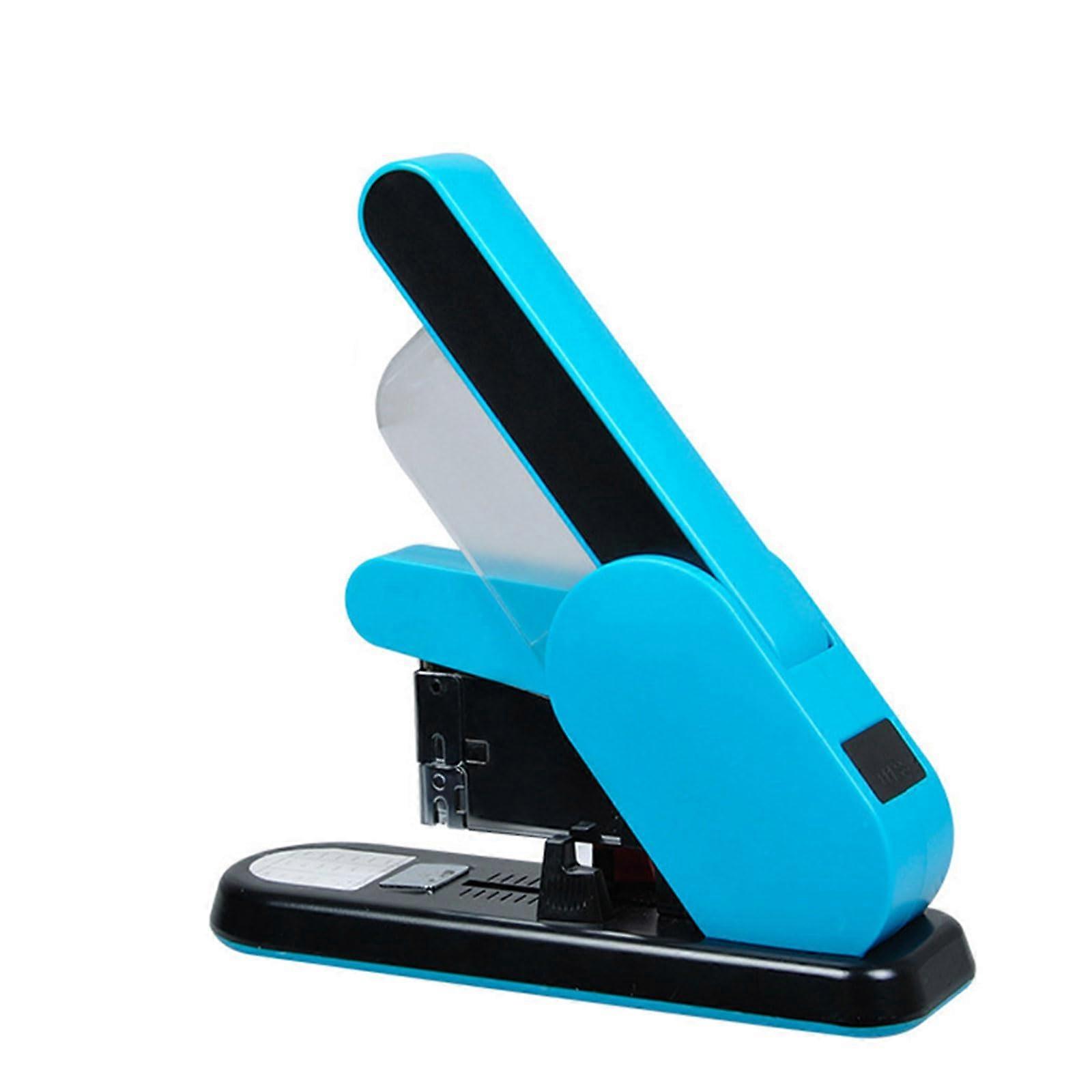 Sturdy Stapler for School, Office, Desk, 130 Sheet Capacity, Office Paper Stapler 5006 Blue