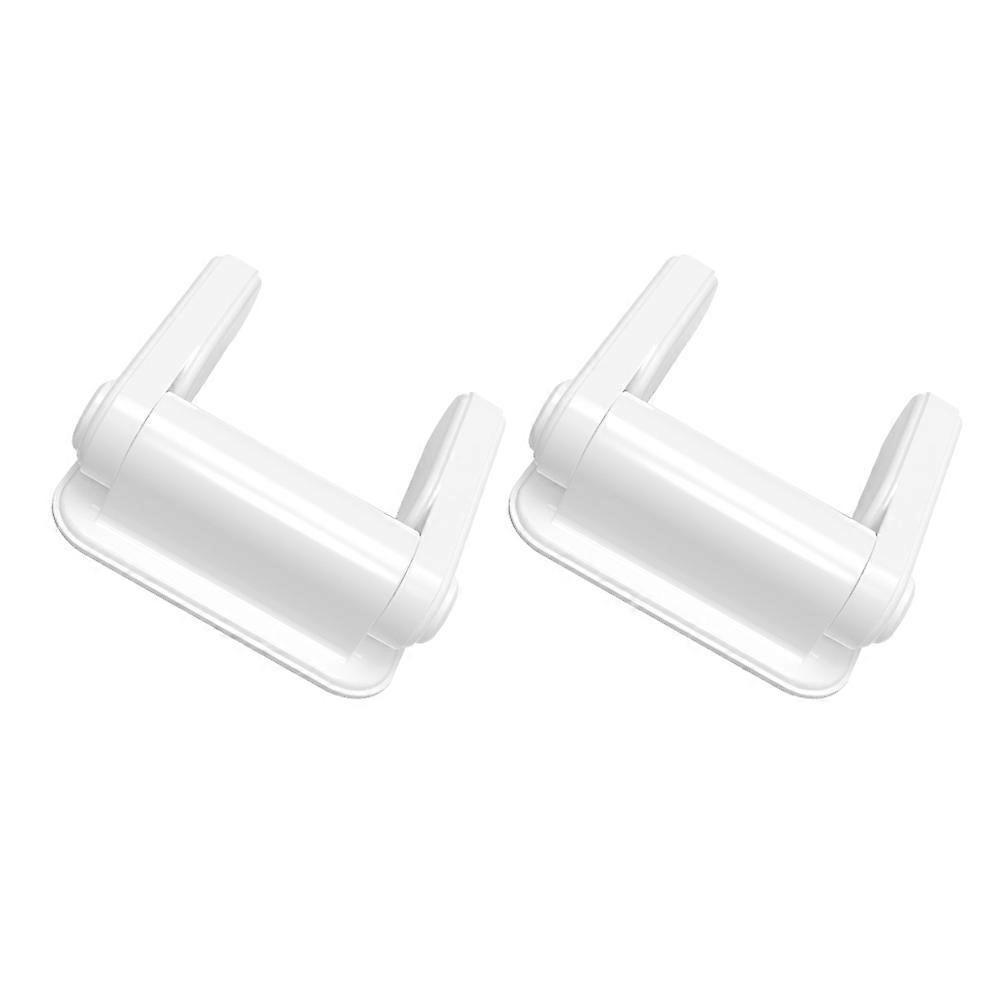 Toddler Safety Lock Child Proof Door Handle Lock Protective Lock For Children Pets Owners Simple Design Rectangular 2Pcs