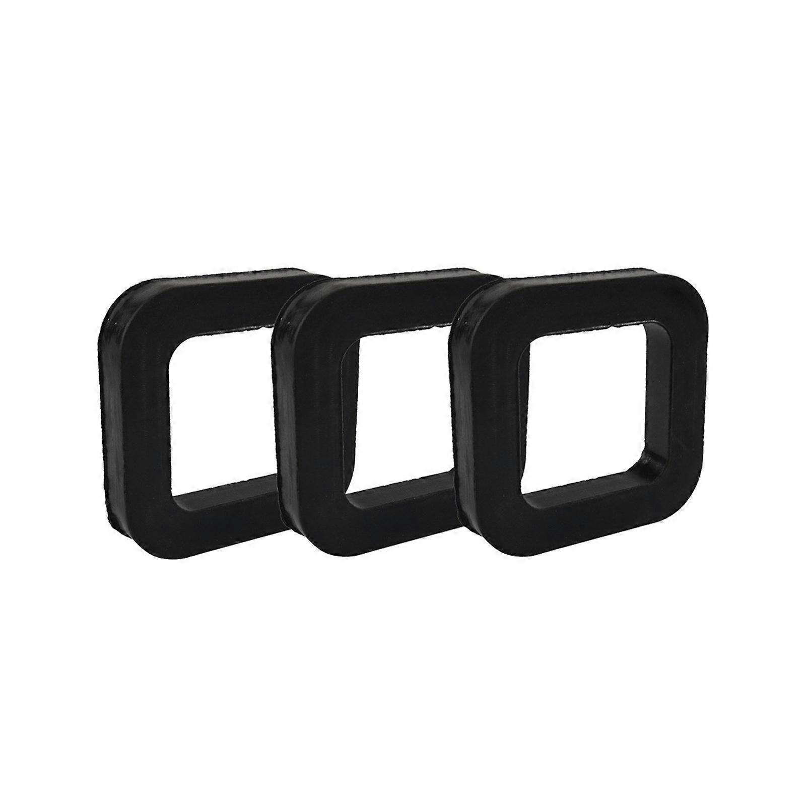 3Pcs/6Pcs Pads 2 Inch Rubber Cushion Provide Cushion Between Receivers and Hitches Reduce Rattle and Noise Multicolor