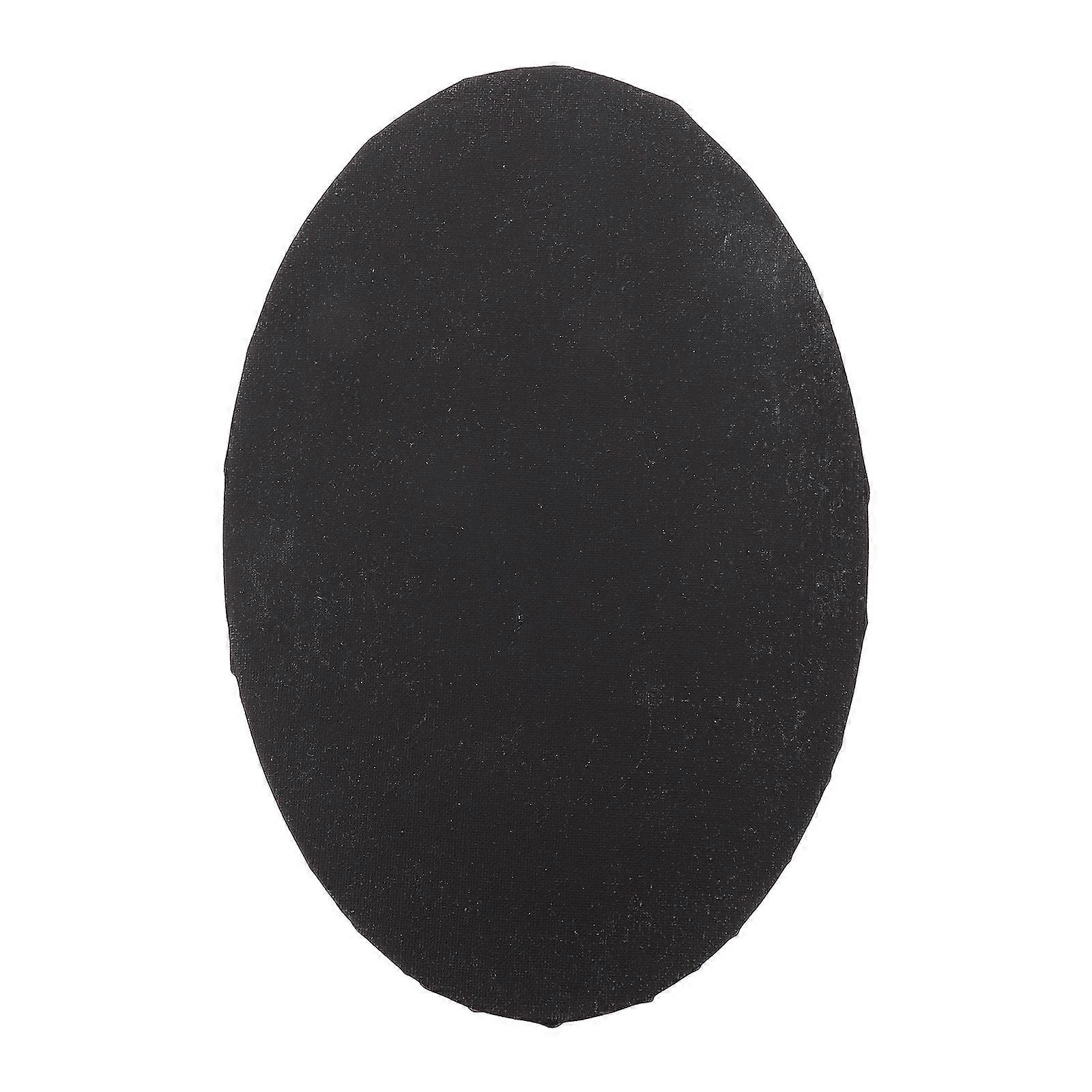 Black Oval Canvas with Frame, Stretched Art Board for DIY Painting Projects, Suitable for Artists and Students