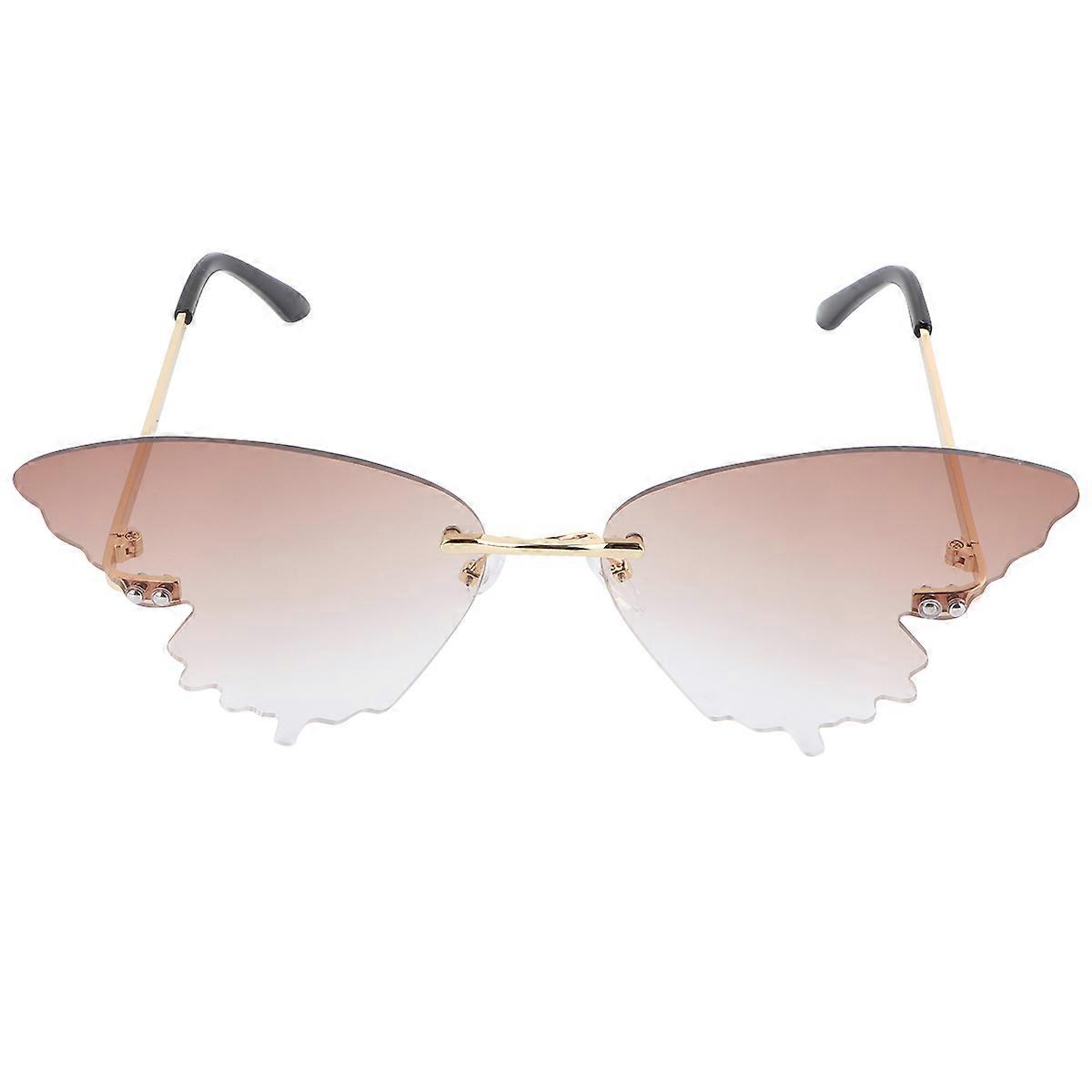 Sun Glasses For Child Sunglasses Funny Outdoor Travel Gradient Tea 1Set