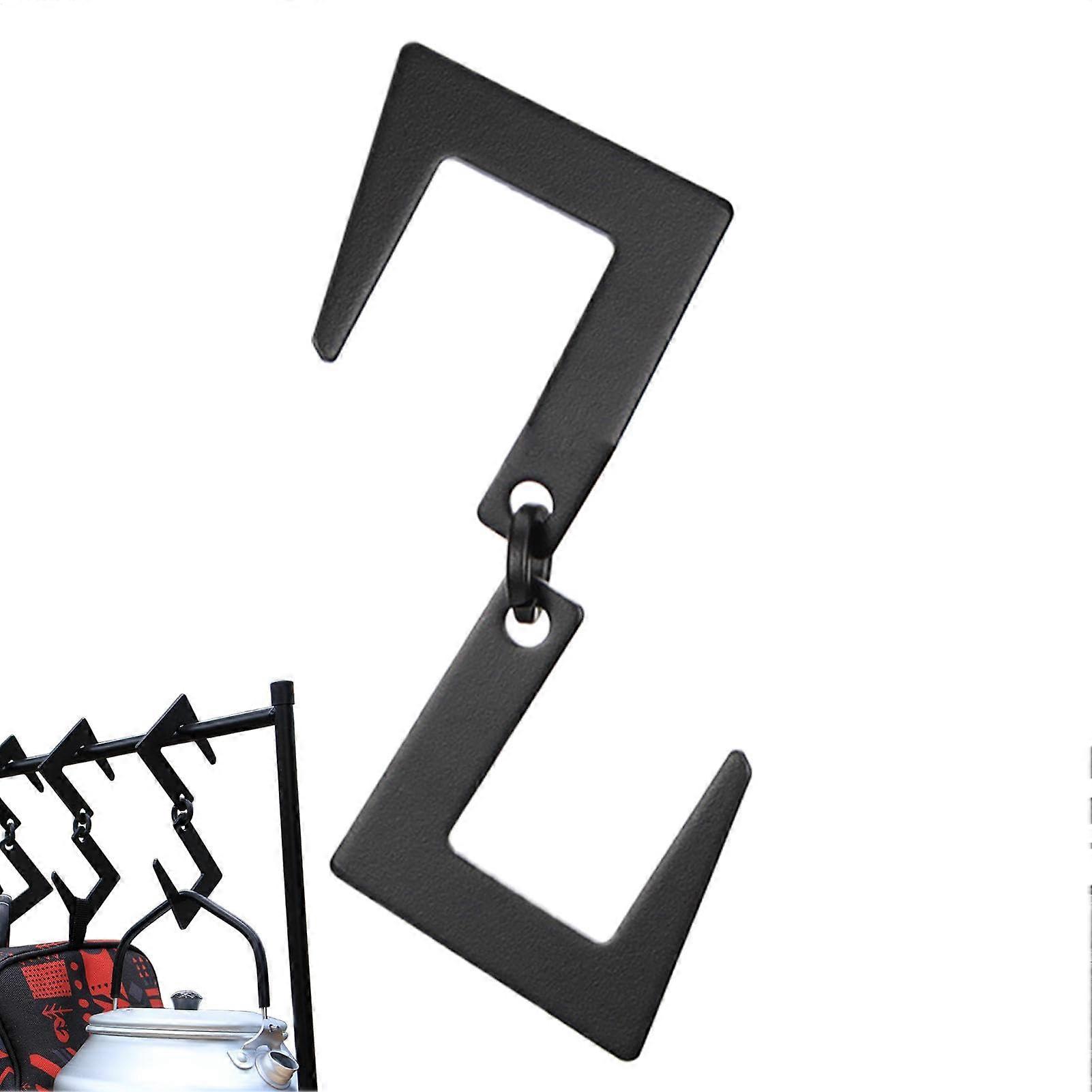 S Shaped Hanger Hooks, Metal S Hooks Coat Hooks for Pots, Heavy Duty Outer Hooks, Heavy Duty Hooks for Cabinets for Tools, Bags