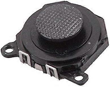 Black Analog Thumb Stick Joystick Replacement Compatible with All Sony PSP 1000 Series Models (including PSP1003)