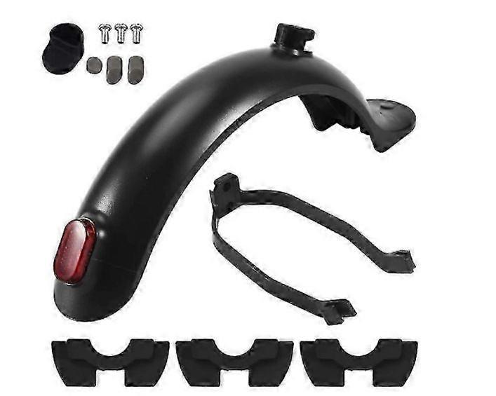 Rear Mudguard and Bracket Accessory with Taillight for M365 Scooter with Screws and Screw