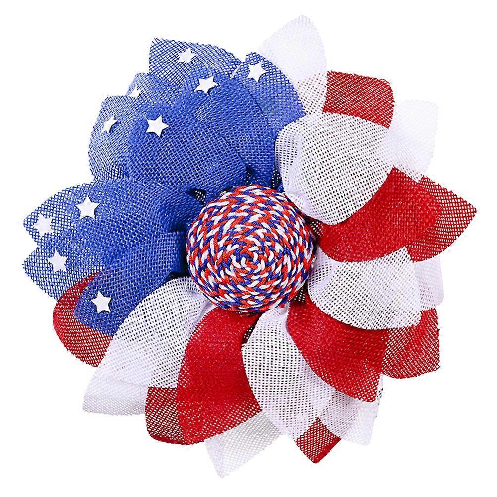 Fourth Of July Welcome Wreath Circular Holiday Style Photo Props Family Gatherings 1Set