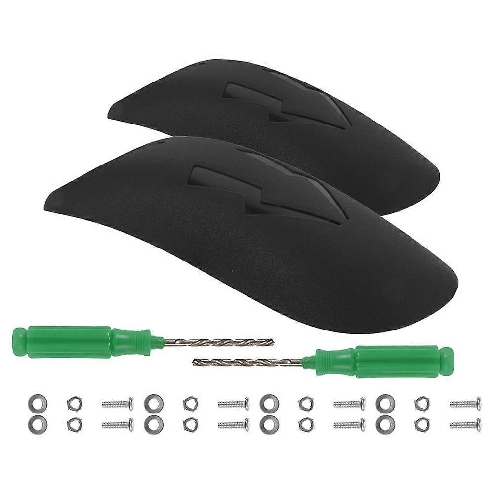 Electric Motorcycle Front Mudguard Wheel Mudguard for Motorcycle 2Pcs