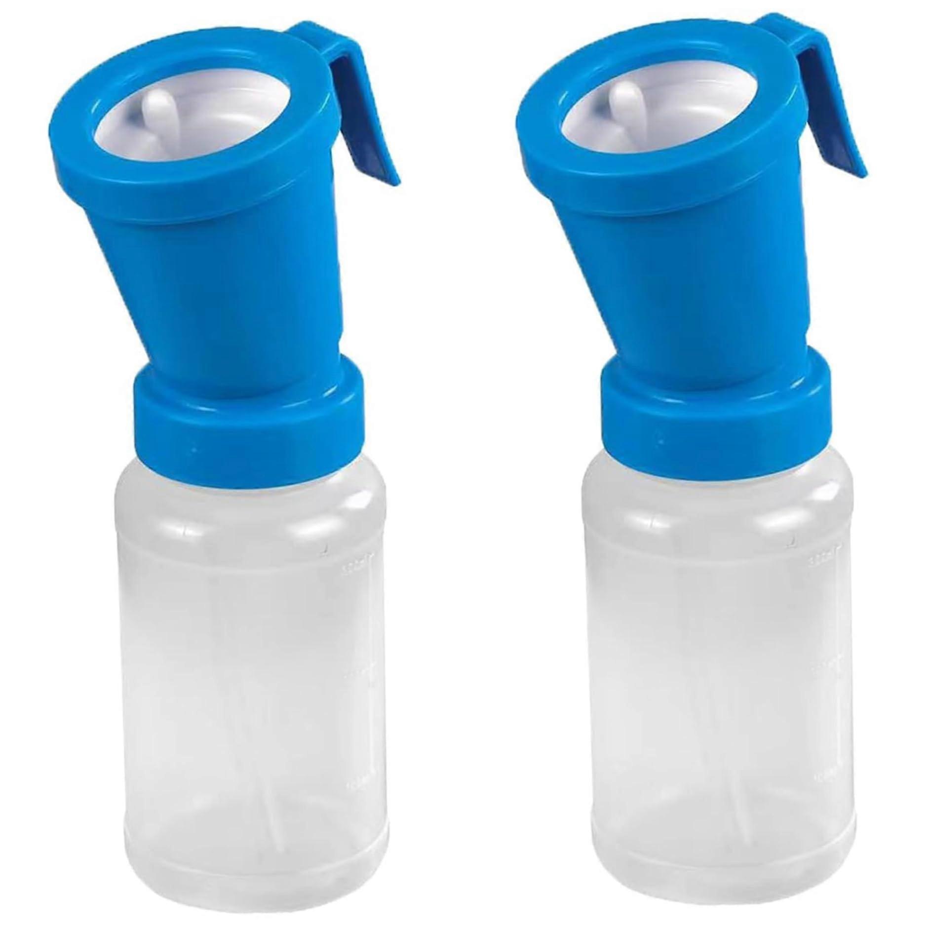 Teat Dip Cup 2-Pack, 300 ml, Non-Flow Nip Dip, Safe Thickened Udder Care for Cattle and Sheep, Teat Cleaning