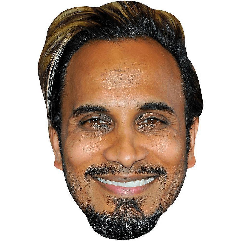 Reggie Benjamin (Smile) Celebrity Mask, Flat Card Face