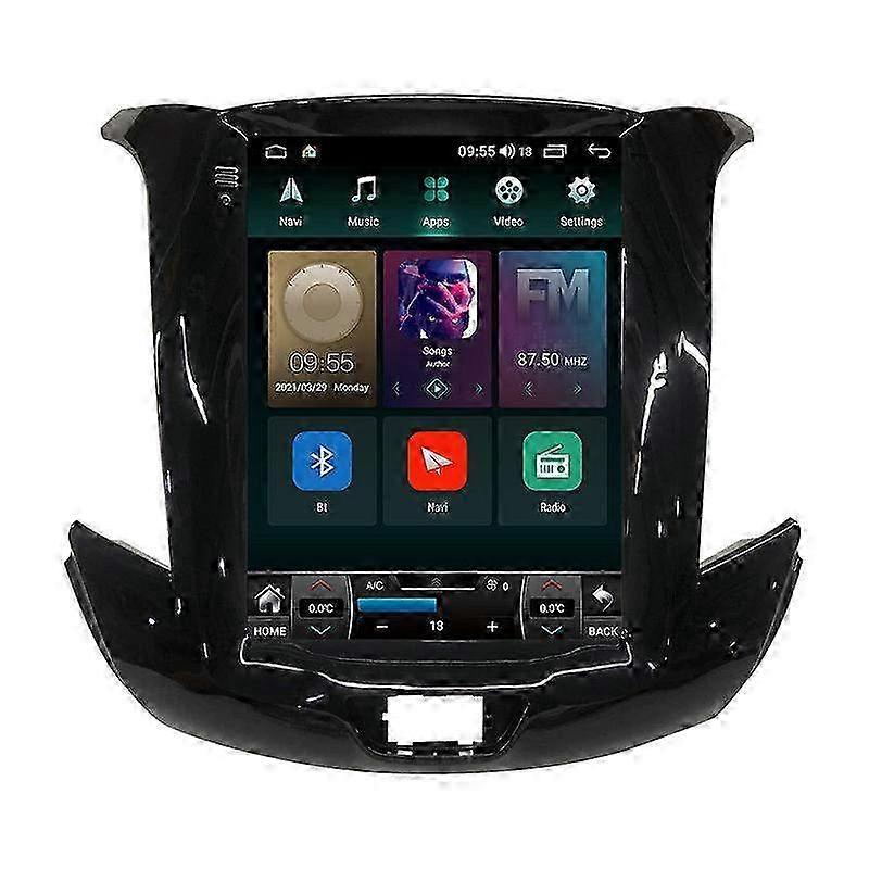 Android Car Radio Stereo with 4G & 8-Core CPU for Chevrolet Cruze 2015-2020 - Vertical 9.7 Inch Screen Multimedia Player with CarPlay