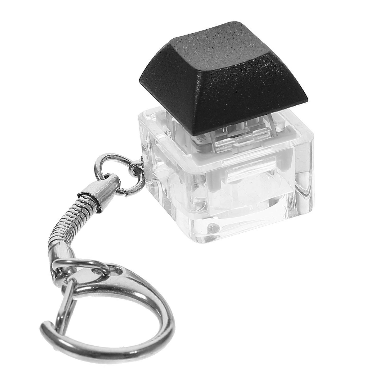 Mechanical Keyboard Keychain Pendant – Unique Bag & Desktop Accessory for Festivals & Chic Decor