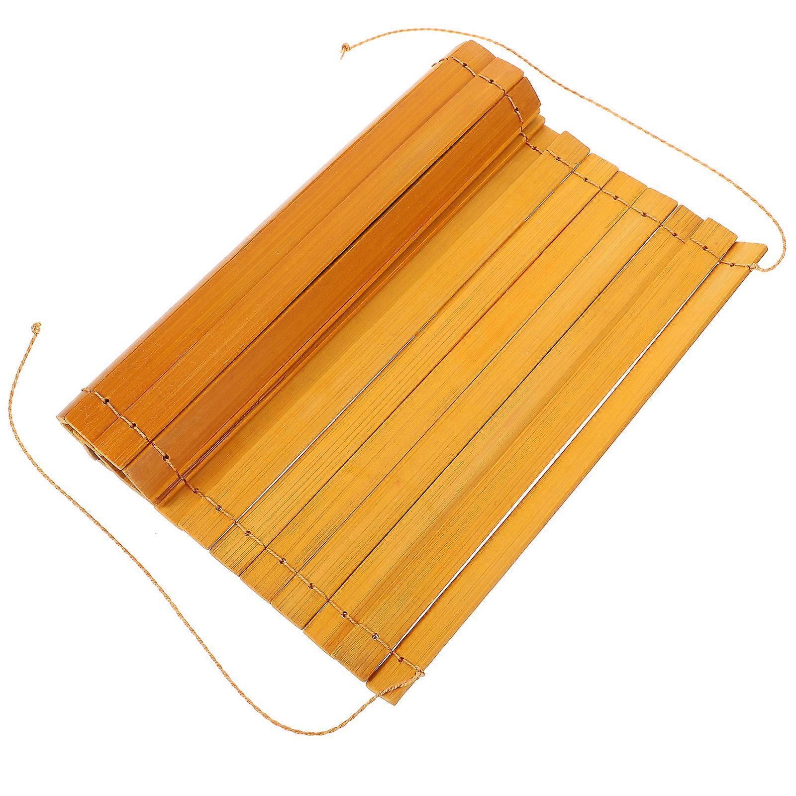 DIY Craft Bamboo Slips for Decoration Chocolate Color Practical and Durable with Smooth Edges