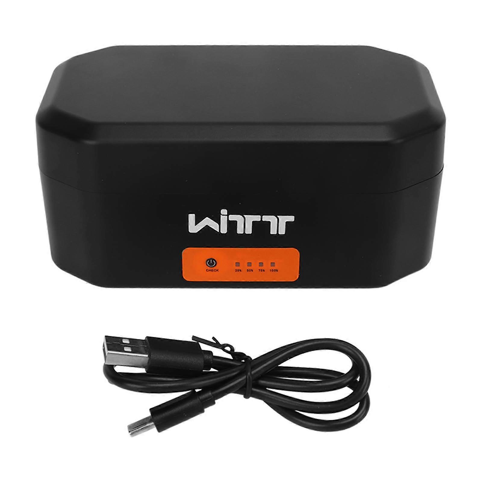 4200mAh Mic Wireless Charging Case 3 Channels Quick Charging with Type C Mic Charging Box for Rode Wireless GO Wireless GO II