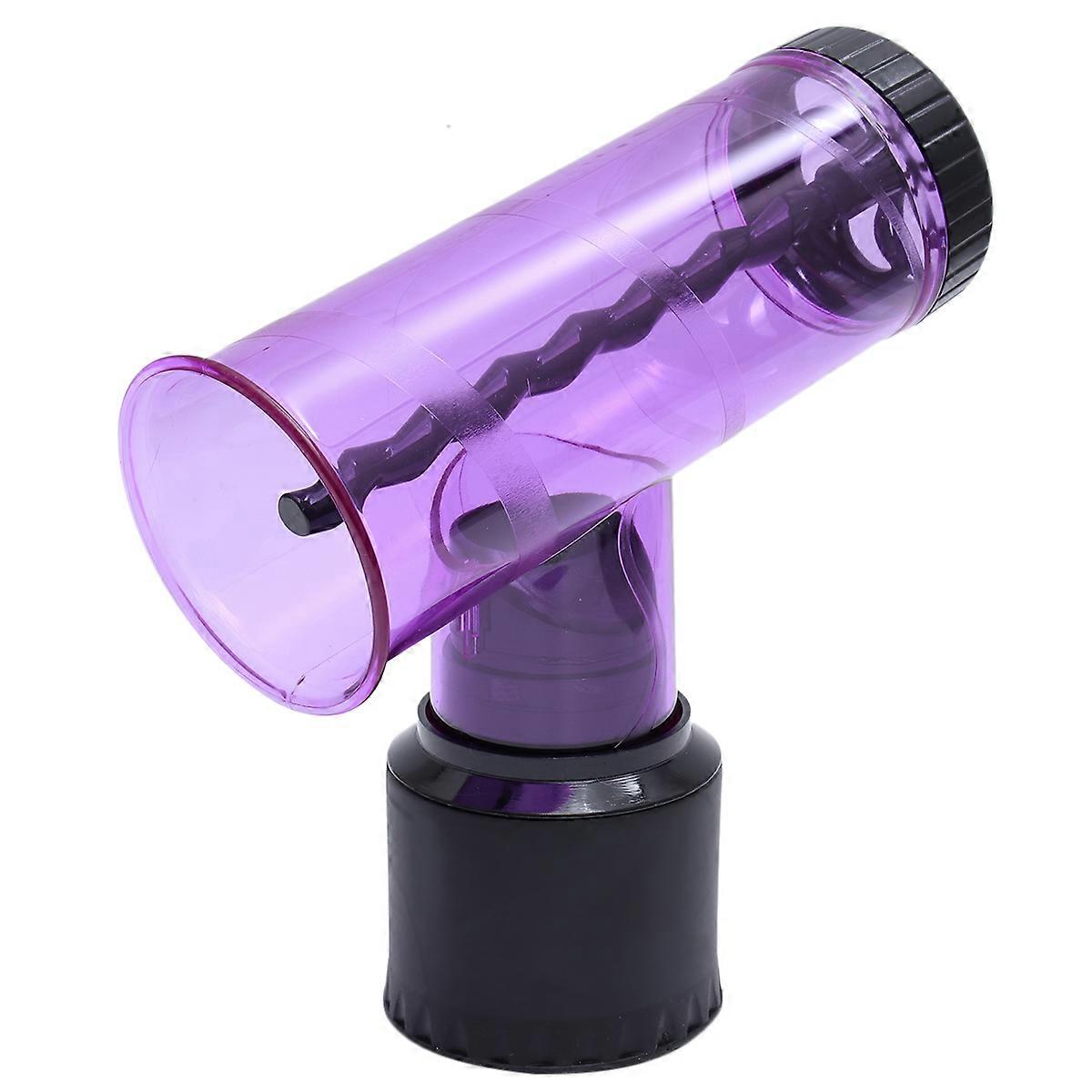 Purple Hair Dryer Nozzle for Curly Hair Tools Made from PC Material Suitable for Home Use 4 26cm