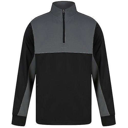 Finden & Hales Mens Quarter Zip Track Top