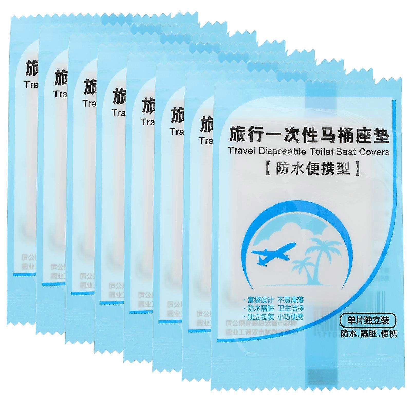 100Pcs Disposable Toilet Seat Covers For General Public With Safe use 2Bags