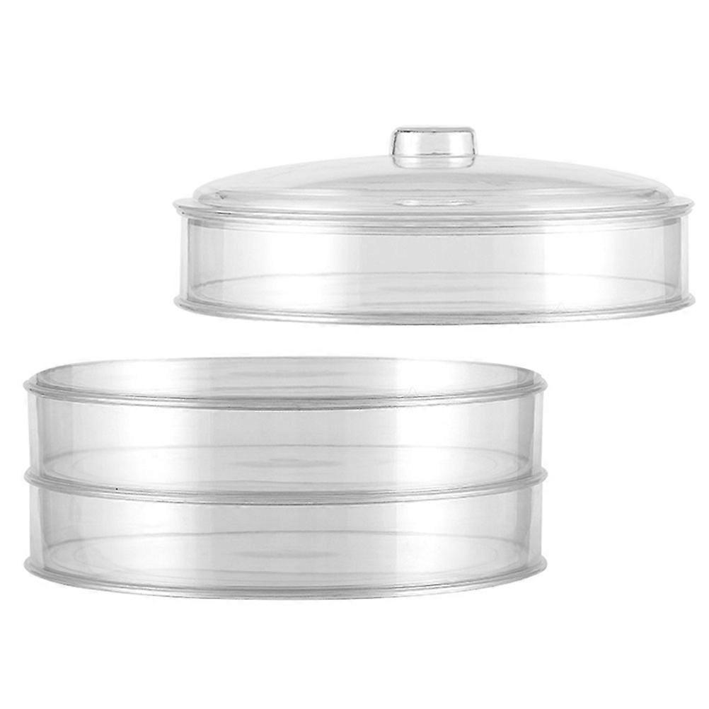 Acrylic Tea Storage Box for Storage 1Pcs Three Layers Transparent Container