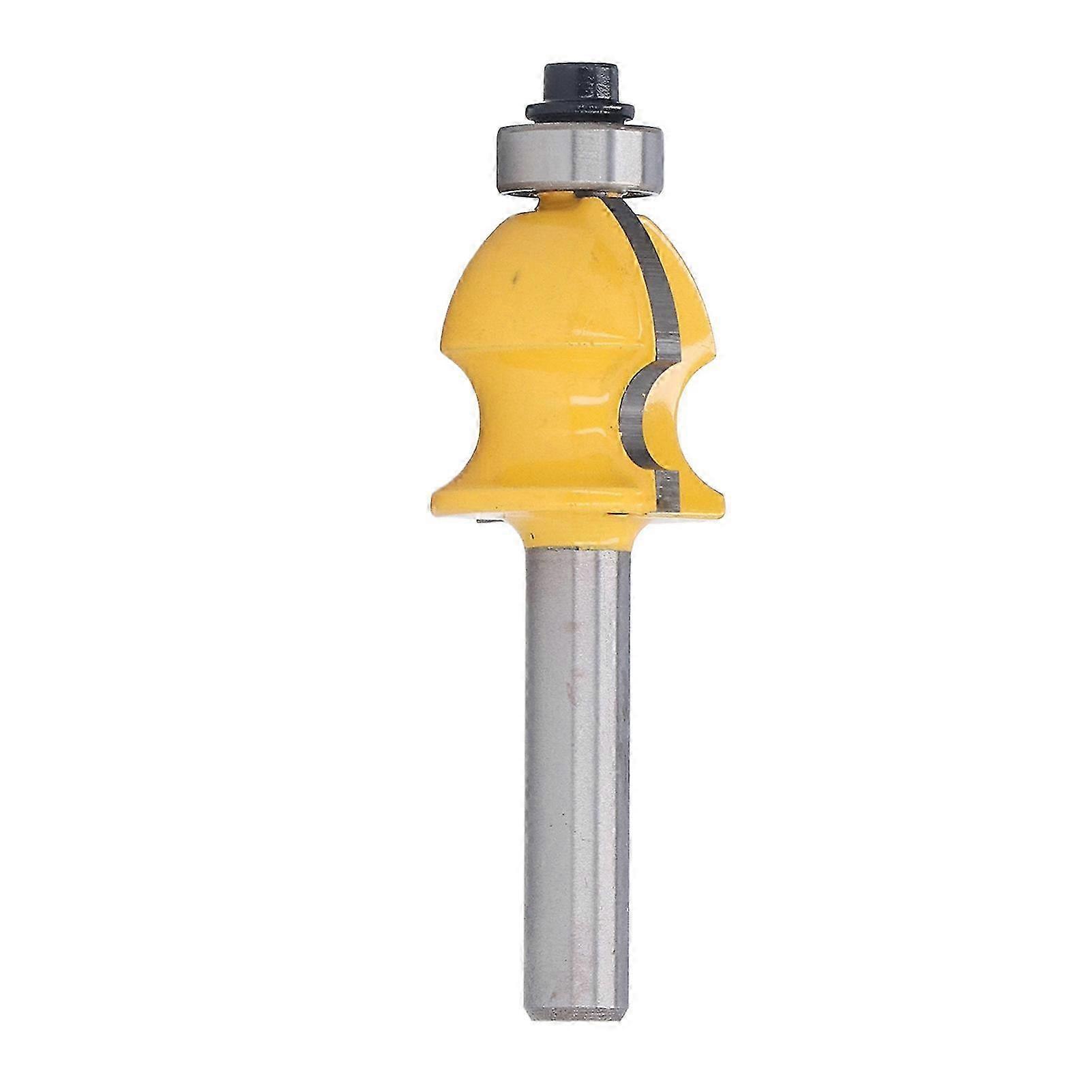 CNC Router Bit for Architectural Molding Woodworking, 25.4mm Blade Diameter, 1/2in Shank