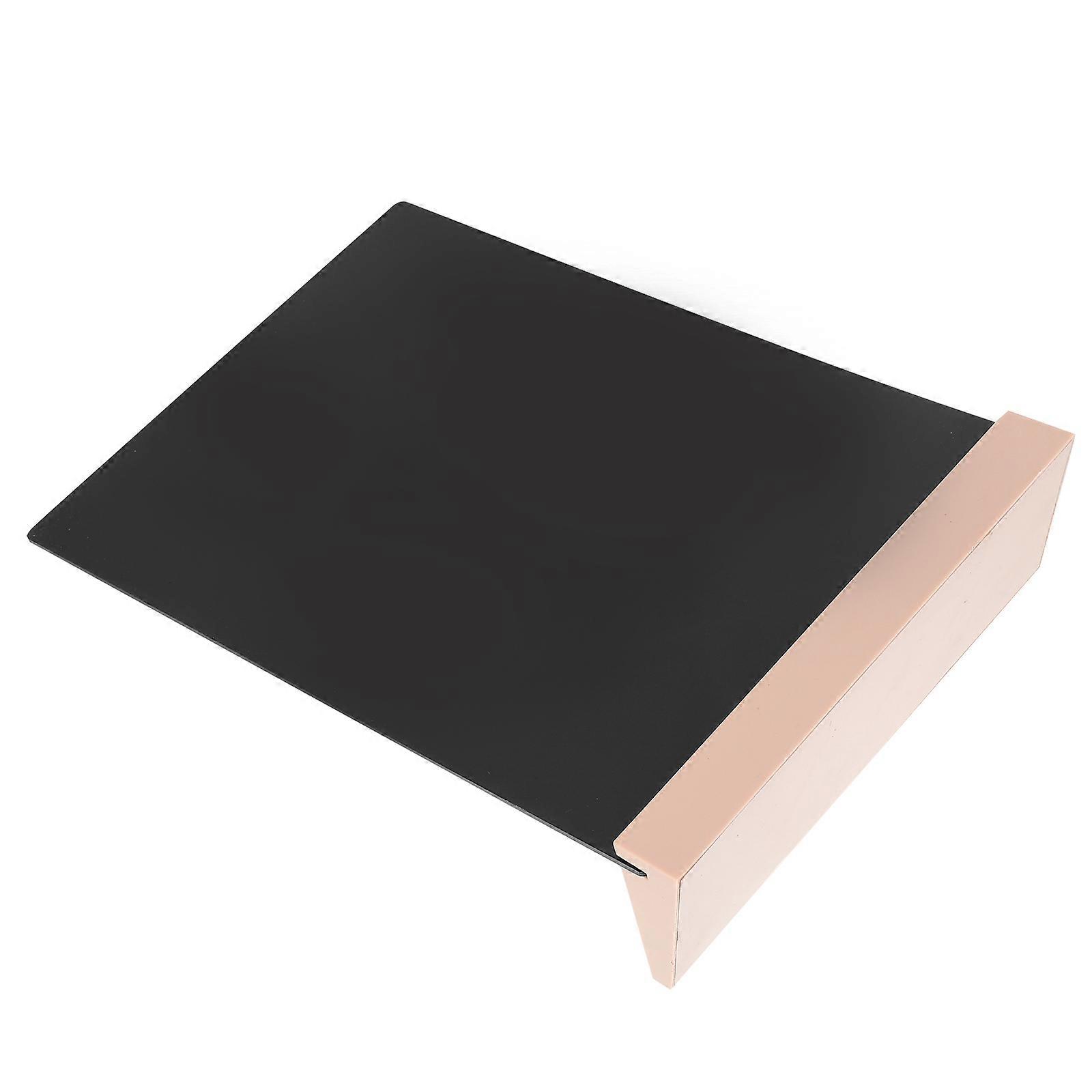Compact Blackboard Message Board with Stand Plastic Chalkboard Sign for Restaurant, Home, or Office Decoration Stylish Tabletop Display for
