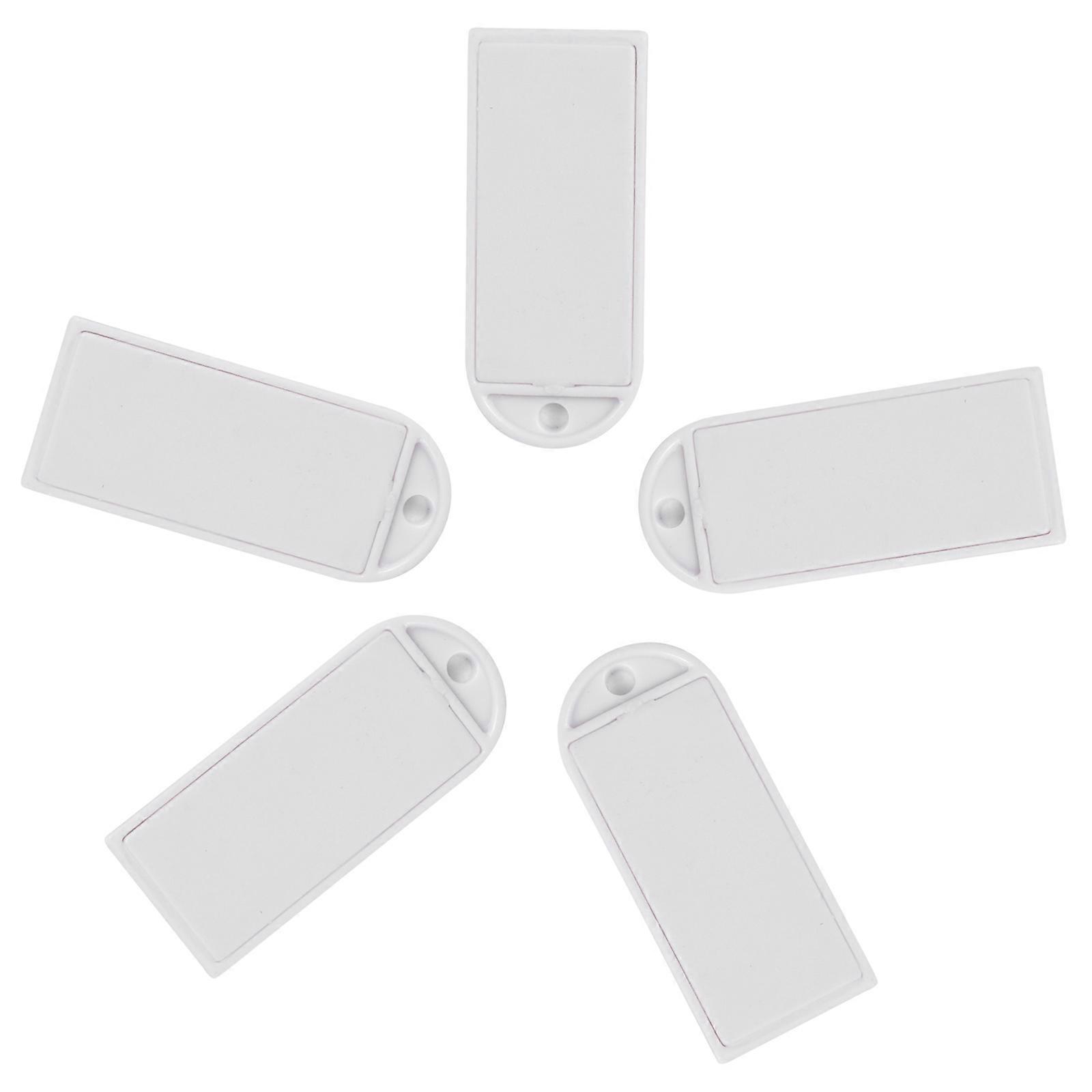 White Cards Tags for Machine with ABS Material and Waterproof Finish 3.5 x 2.5 Inches
